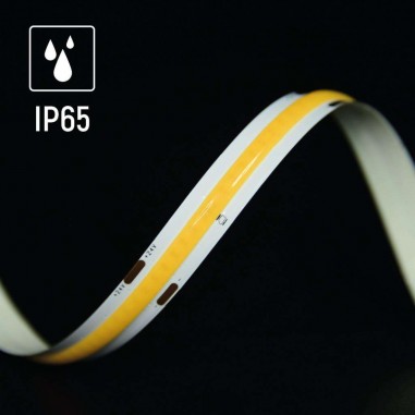 24V 9W/m IP65 Daylight 6500k COB/Dotless LED Tape - 1m