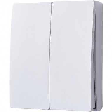 2G Kinetic Push Switch - IP65 - Matt White