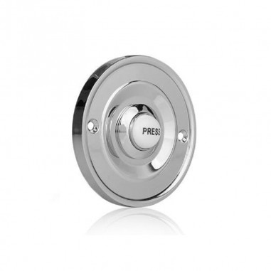 Byron Wired Bell Push (Brass)