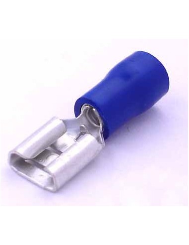 Blue 2.5mm Receptable Connectors