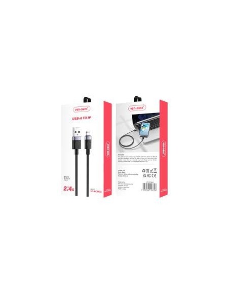 USB A to Lightning Cable - 1m