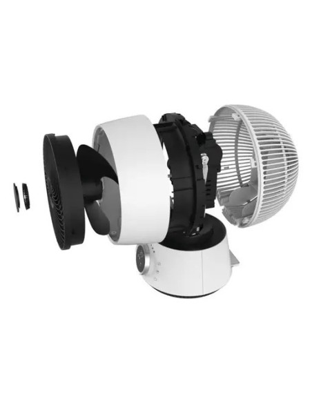 9" Digital Air Circulator Turbo Fan White