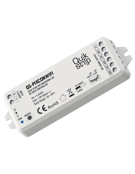 Multi-Pixel RF+WiFi Controller - RGBW  with Signal Output