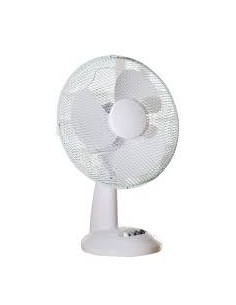 12 Inch (30 cm) Desk Fan with 3 Fan Speed Settings