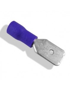 Blue 2.5mm Spade Connector 