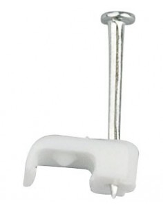 Bell Wire Cable Clips White...
