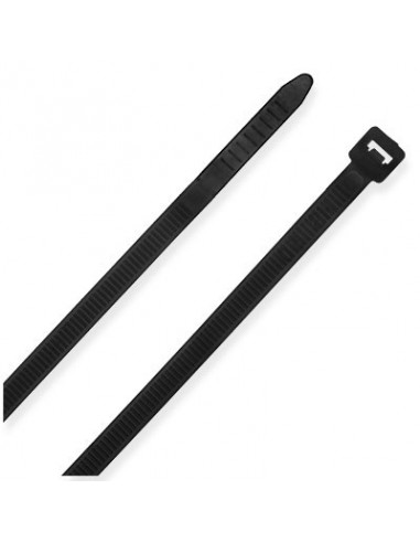 4.8 x 200mm Cable Ties Black (100 Pack)