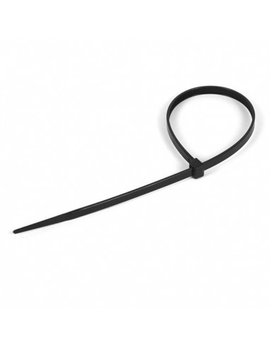 7.2 x 380mm Cable Ties Black (100 Pack)
