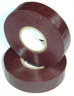 Brown PVC Insulation Tape 19mm