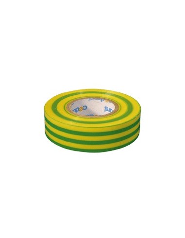 Green/Yellow PVC Insulation Tape 19mm