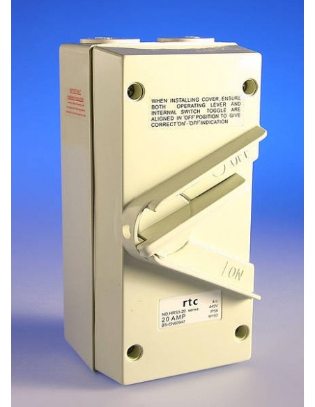 20 Amp TP Isolator Weatherproof - IP56