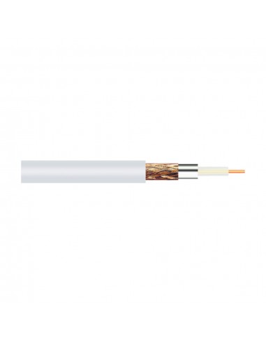 Coaxial Cable White 1.00mm - 75ohms...