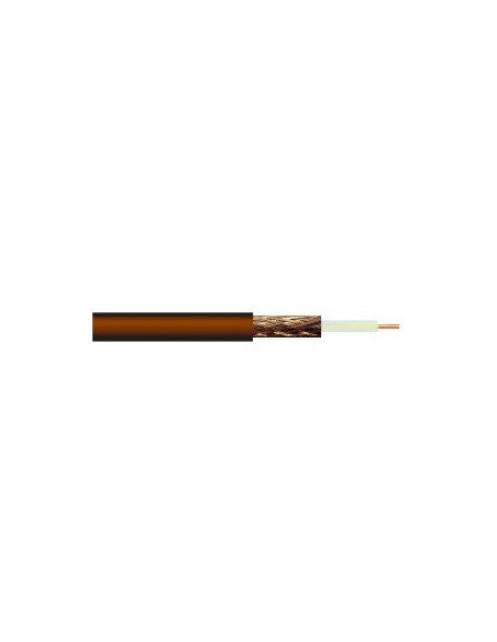 Coaxial Cable Brown 1.00mm - 75ohms (100m)