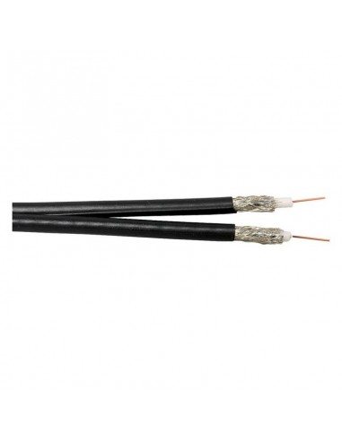 Twin Satellite Cable Black Foam...