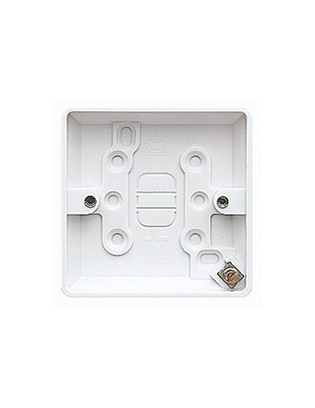 1 Gang 30mm Moulded Surface Box 