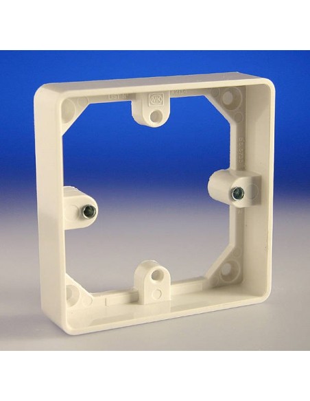 1 Gang 20mm Trunking Mounting Frame 