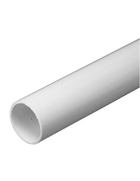 20mm White Heavy Gauge PVC Conduit (3 Mtr)