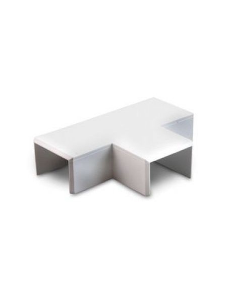 Flat Tee for 40mm x 16mm PVC Mini Trunking