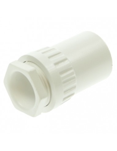 20mm White PVC Female Thread with...