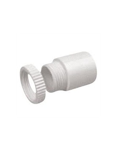 20mm White PVC Male Adaptors with...