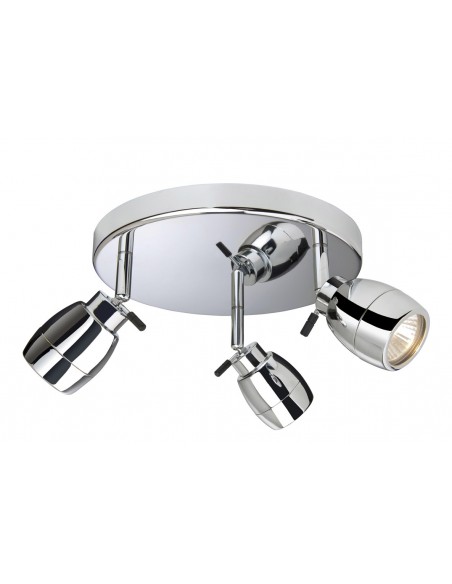 Firstlight 9503CH Marine 3 Light Flush Chrome 
