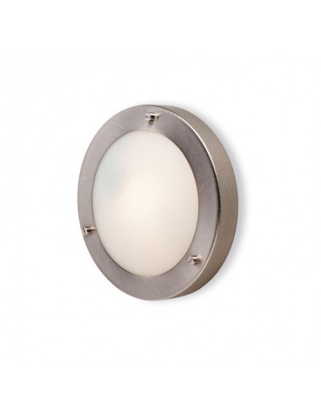 Firstlight 2745BS Rondo Flush Fitting Brushed Steel G9 Lamp 