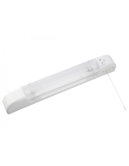 Knightsbridge IP20 Dual Shaver Light White