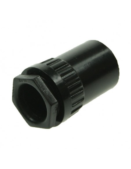 20mm Black PVC Female Thread with Male Bushes