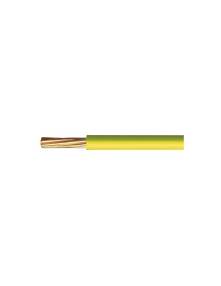 6491X 1.5mm Green/Yellow Single Core Cable (Per Mtr)