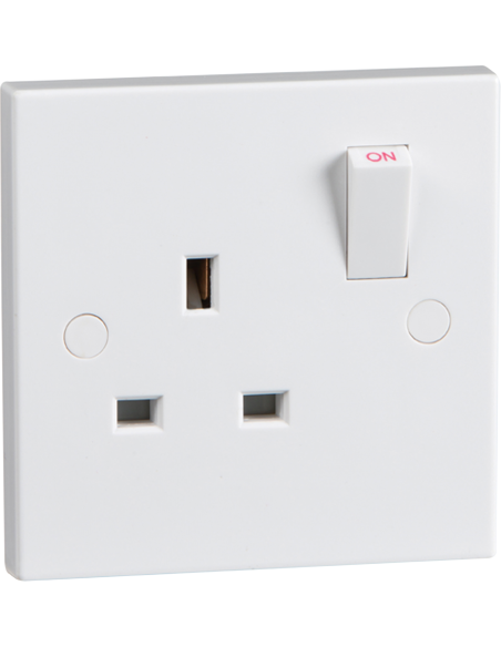 13A 1 Gang Switched Socket 13A 1 Gang Switched Socket 