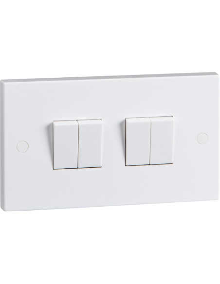 10A 4 Gang 2 Way Switch