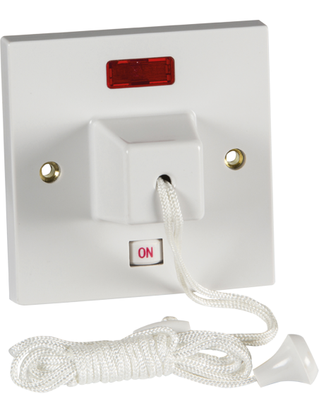 45A Pull Cord Switch with Neon 