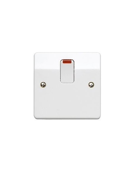20A Double Pole Switch with Neon (Single)