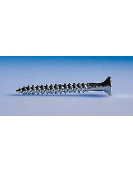 2½ x 8 Cross Slot Countersunk Zinc Plated Screws - Box of 200